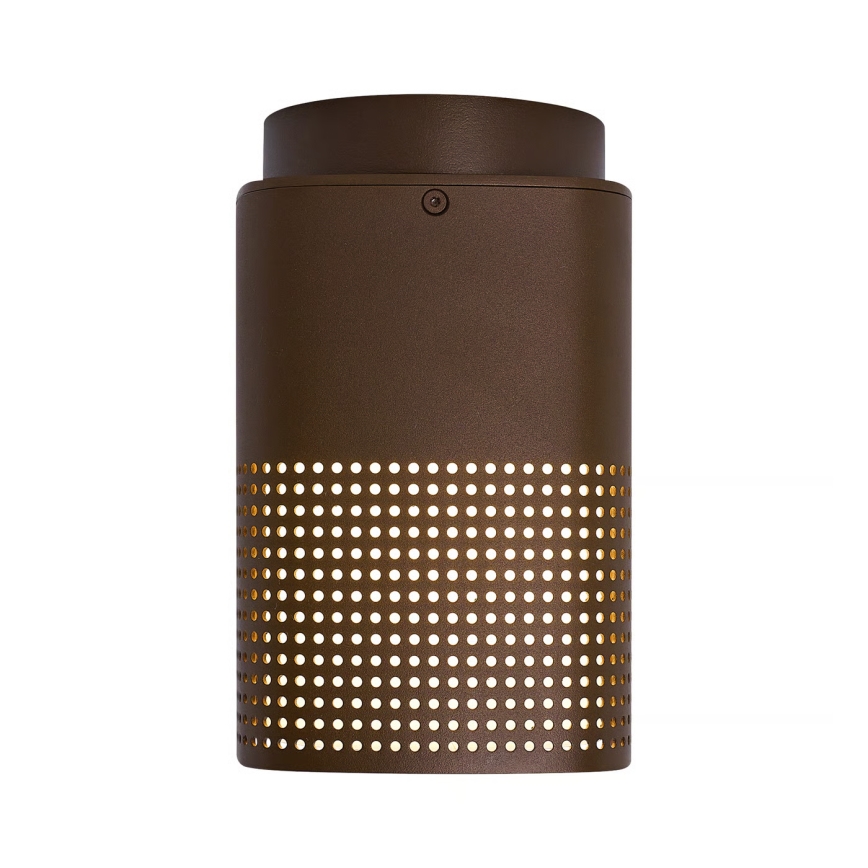 Nordlux - Εξωτερικό φωτιστικό οροφής SIDARA 1xE27/15W/230V IP54 καφέ