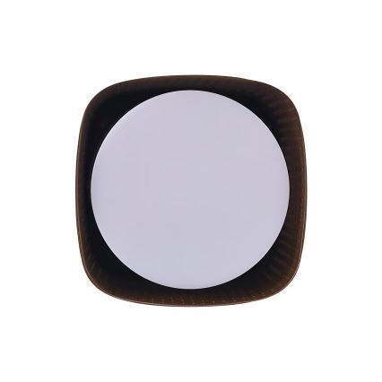 Nordlux - Εξωτερικό φωτιστικό οροφής SIDARA 1xE27/15W/230V IP54 καφέ