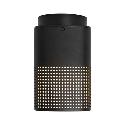 Nordlux - Εξωτερικό φωτιστικό οροφής SIDARA 1xE27/15W/230V IP54 μαύρο