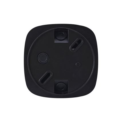 Nordlux - Εξωτερικό φωτιστικό οροφής SIDARA 1xE27/15W/230V IP54 μαύρο