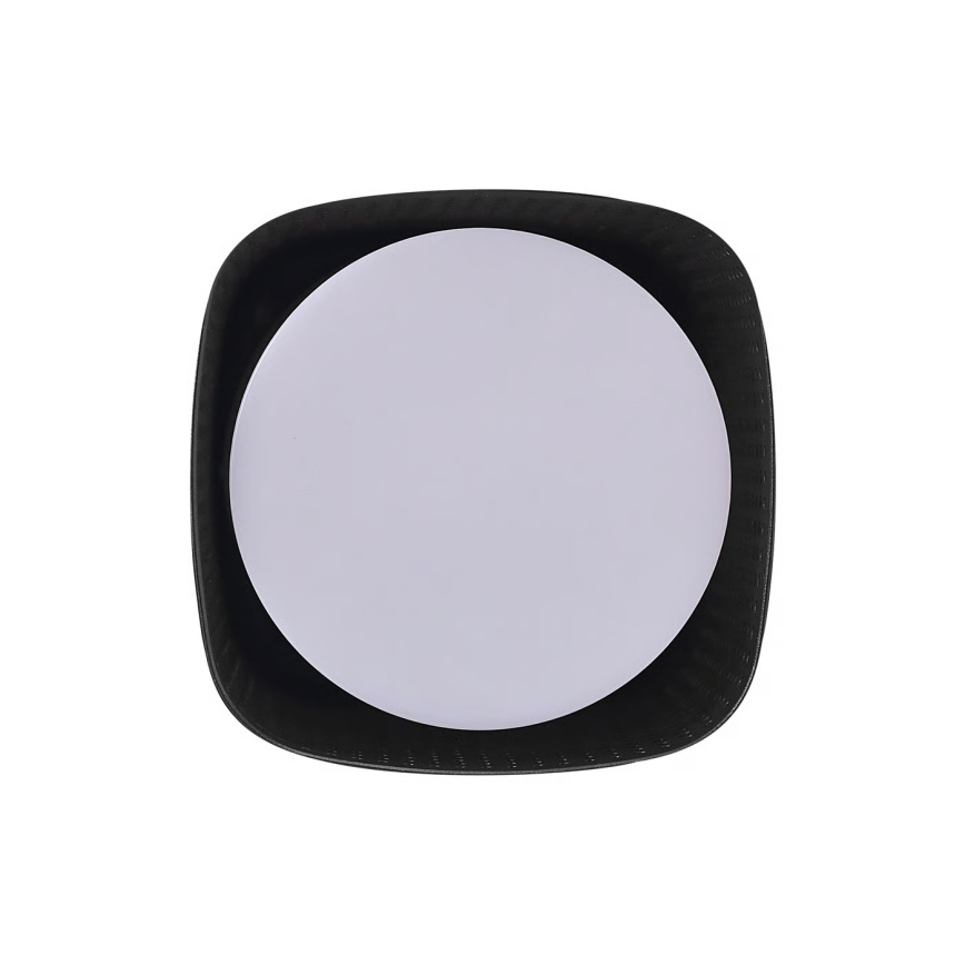 Nordlux - Εξωτερικό φωτιστικό οροφής SIDARA 1xE27/15W/230V IP54 μαύρο