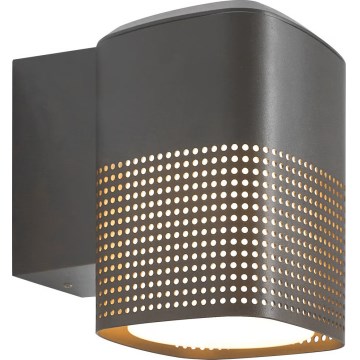 Nordlux - Εξωτερικό επιτοίχιο φωτιστικό SIDARA 1xE27/15W/230V IP54 ανθρακί