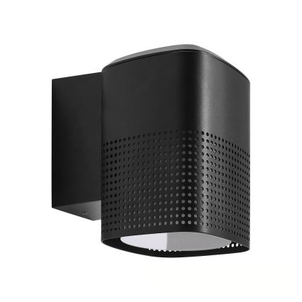 Nordlux - Εξωτερικό επιτοίχιο φωτιστικό SIDARA 1xE27/15W/230V IP54 μαύρο