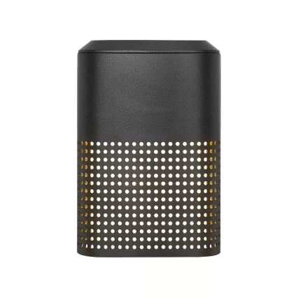 Nordlux - Εξωτερικό επιτοίχιο φωτιστικό SIDARA 1xE27/15W/230V IP54 μαύρο