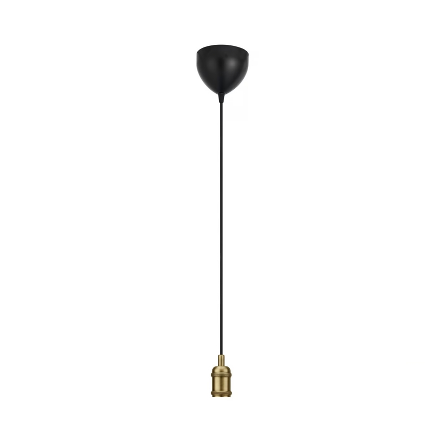 Nordlux - Ανάρτηση με ροζέτα και ντουί AVRA 1xE27/60W/230V ορείχαλκος