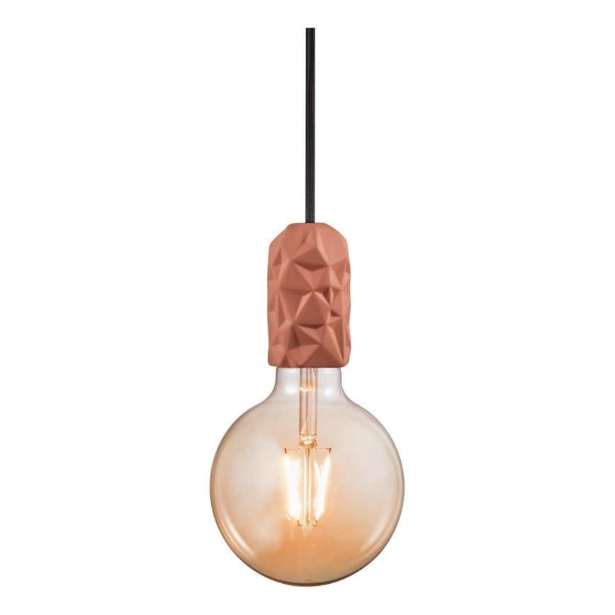 Nordlux - Ανάρτηση φωτιστικού HANG 1xE27/40W/230V χαλκός/μαύρο