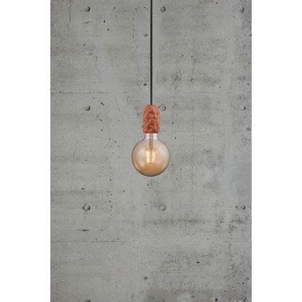 Nordlux - Ανάρτηση φωτιστικού HANG 1xE27/40W/230V χαλκός/μαύρο