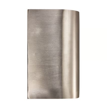 Nordlux - Εξωτερικό επιτοίχιο φωτιστικό CANTO 2xGU10/28W/230V IP44 ανοξείδωτο