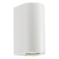 Nordlux - Εξωτερικό επιτοίχιο φωτιστικό CANTO 2xGU10/28W/230V IP44 λευκό