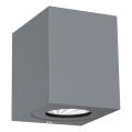 Nordlux - Εξωτερικό επιτοίχιο φωτιστικό LED CANTO 2xLED/5W/230V IP44 γκρι