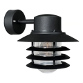 Nordlux - Εξωτερικό επιτοίχιο φωτιστικό VEJERS 1xE27/60W/230V IP54 μαύρο