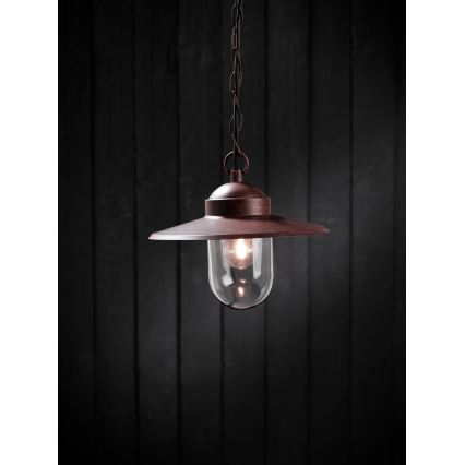 Nordlux - Εξωτερικό κρεμαστό φωτιστικό LUXEMBOURG 1xE27/60W/230V IP33