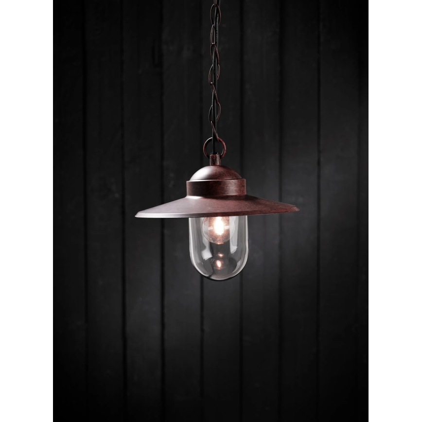 Nordlux - Εξωτερικό κρεμαστό φωτιστικό LUXEMBOURG 1xE27/60W/230V IP33