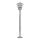 Nordlux - Εξωτερικό φωτιστικό BLOKHUS 1xE27/60W/230V IP54 ασημί 92 cm