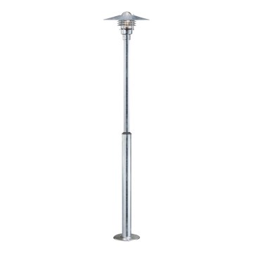 Nordlux - Εξωτερικό φωτιστικό VEJERS 1xE27/60W/230V IP54 ασημί