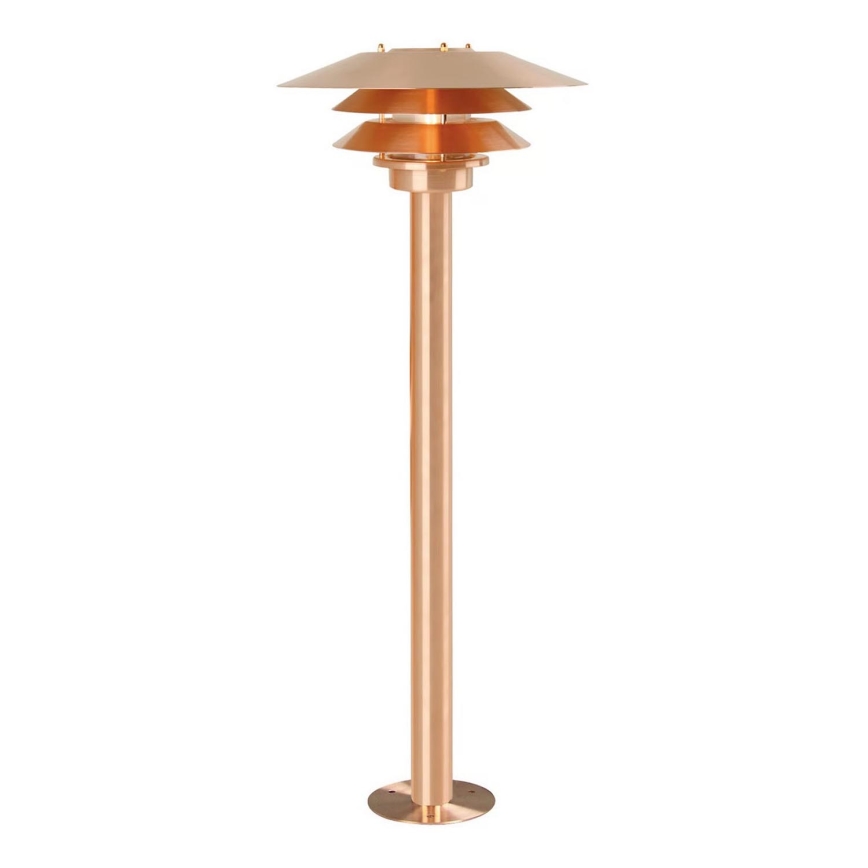 Nordlux - Εξωτερικό φωτιστικό VENO 1xE27/60W/230V IP54 χάλκινο