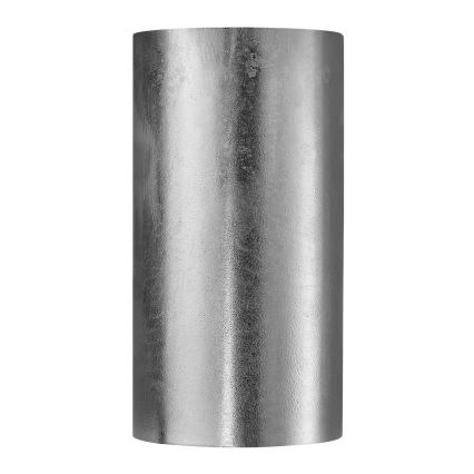 Nordlux - Εξωτερικό φωτιστικό τοίχου CANTO 2xGU10/28W/230V IP44 ασημί