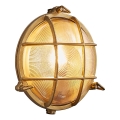 Nordlux - Εξωτερικό φωτιστικό τοίχου POLPERRO 1xE27/12,5W/230V IP64 ορείχαλκος