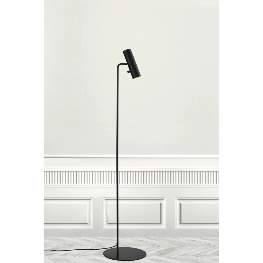 Nordlux - Επιδαπέδιο φωτιστικό MIB 1xGU10/8W/230V μαύρο