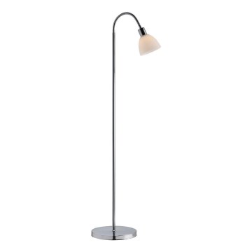 Nordlux - Επιδαπέδιο φωτιστικό RAY 1xE14/25W/230V γυαλιστερό χρώμιο