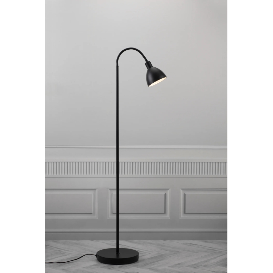Nordlux - Επιδαπέδιο φωτιστικό RAY 1xE14/25W/230V μαύρο