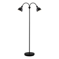 Nordlux - Επιδαπέδιο φωτιστικό RAY 2xE14/25W/230V μαύρο
