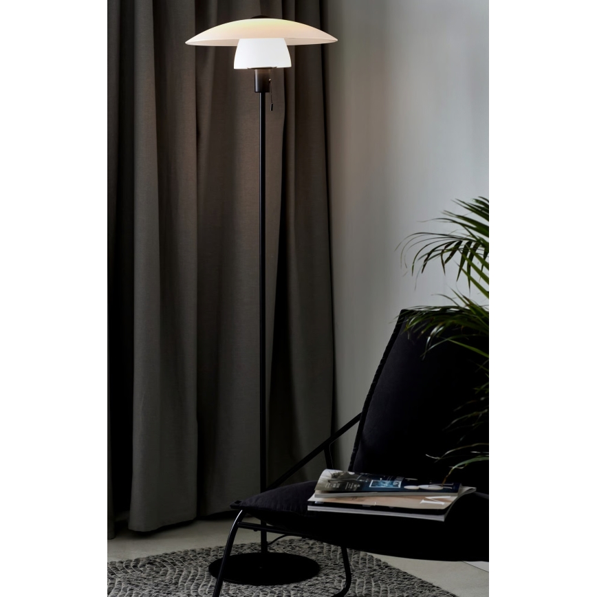 Nordlux - Επιδαπέδιο φωτιστικό VERONA 1xE27/40W/230V μαύρο