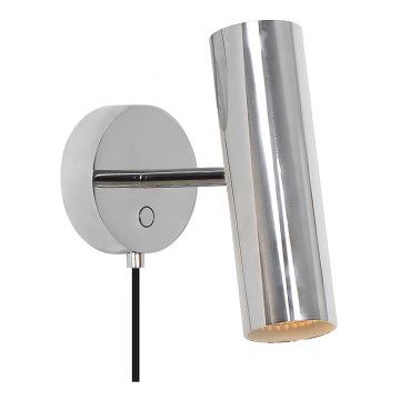 Nordlux - Επιτοίχιο σποτ MIB 1xGU10/20W/230V γυαλιστερό χρώμιο