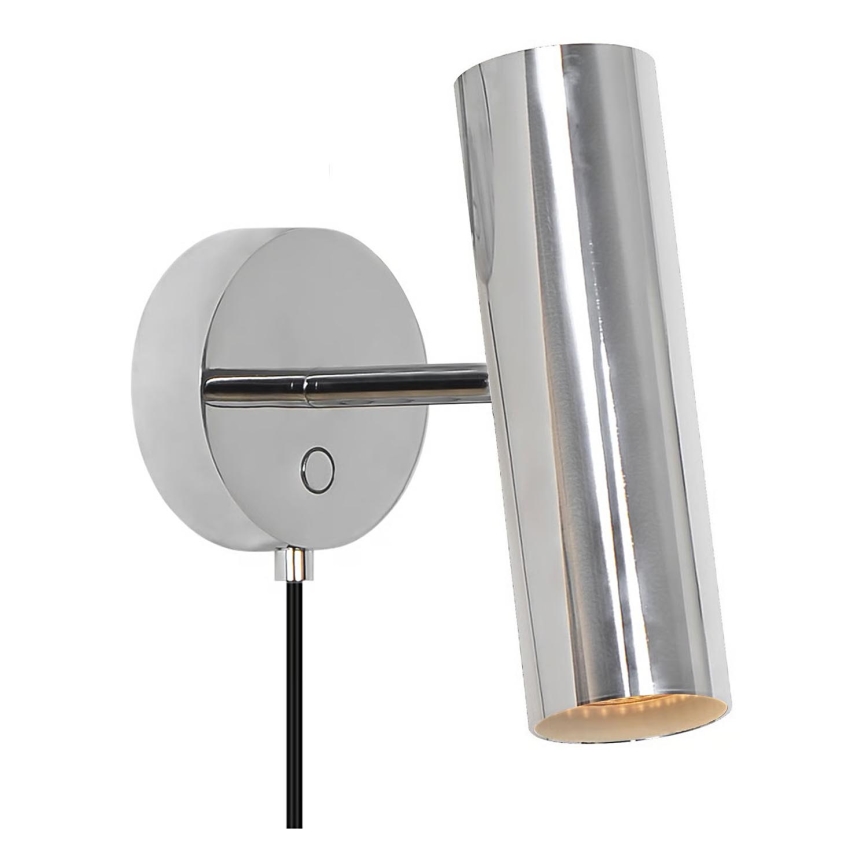 Nordlux - Επιτοίχιο σποτ MIB 1xGU10/20W/230V γυαλιστερό χρώμιο