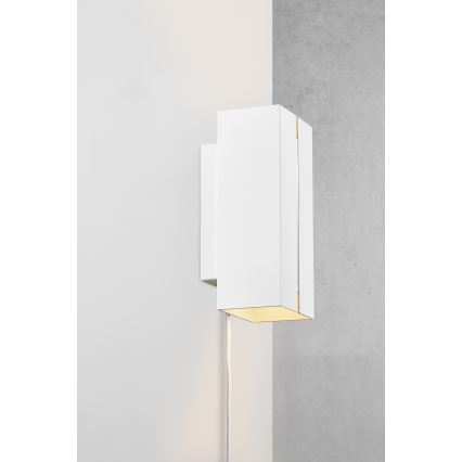Nordlux - Επιτοίχιο φωτιστικό dimming LED CURTIZ 2xLED/4,5W/230V λευκό