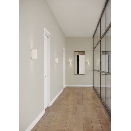 Nordlux - Επιτοίχιο φωτιστικό dimming LED CURTIZ 2xLED/4,5W/230V λευκό