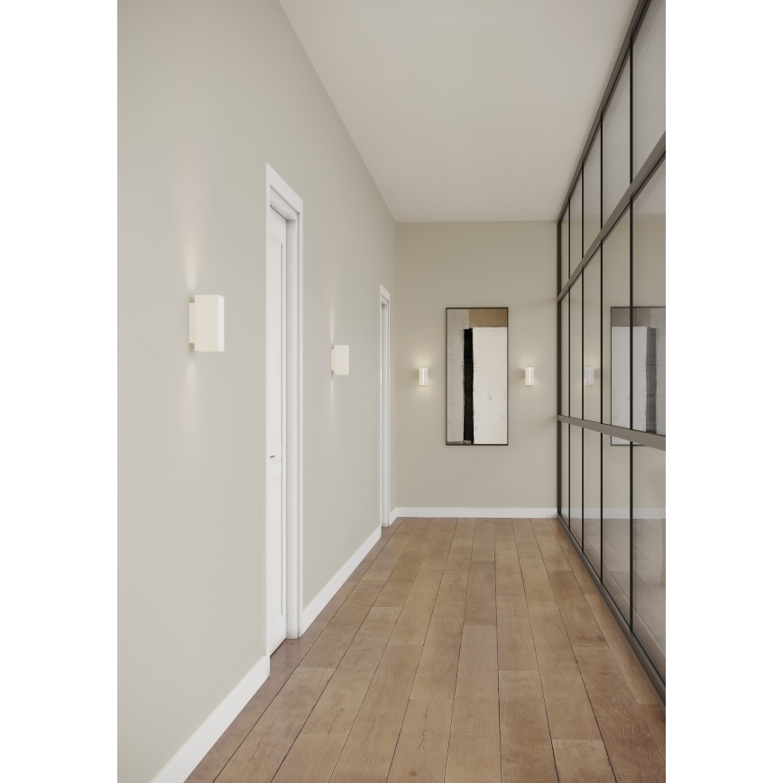 Nordlux - Επιτοίχιο φωτιστικό dimming LED CURTIZ 2xLED/4,5W/230V λευκό