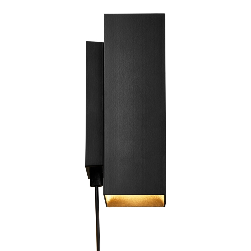 Nordlux - Επιτοίχιο φωτιστικό dimming LED CURTIZ 2xLED/4,5W/230V μαύρο