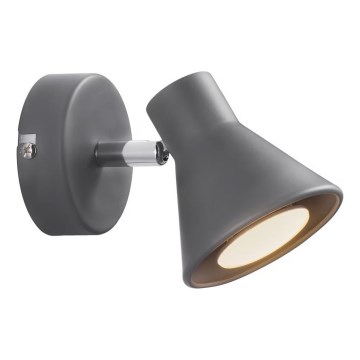 Nordlux - Επιτοίχιο φωτιστικό EIK 1xGU10/35W/230V γκρι