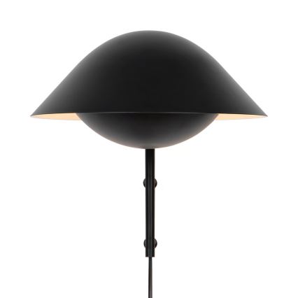Nordlux - Επιτοίχιο φωτιστικό FREYA 1xE14/40W/230V μαύρο