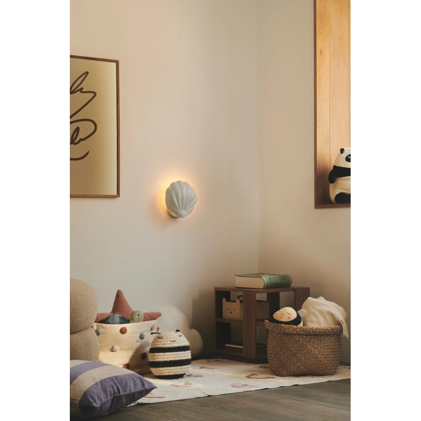 Nordlux - Επιτοίχιο φωτιστικό KONCHI 1xE14/25W/230V λευκό