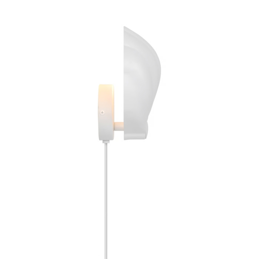 Nordlux - Επιτοίχιο φωτιστικό KONCHI 1xE14/25W/230V λευκό