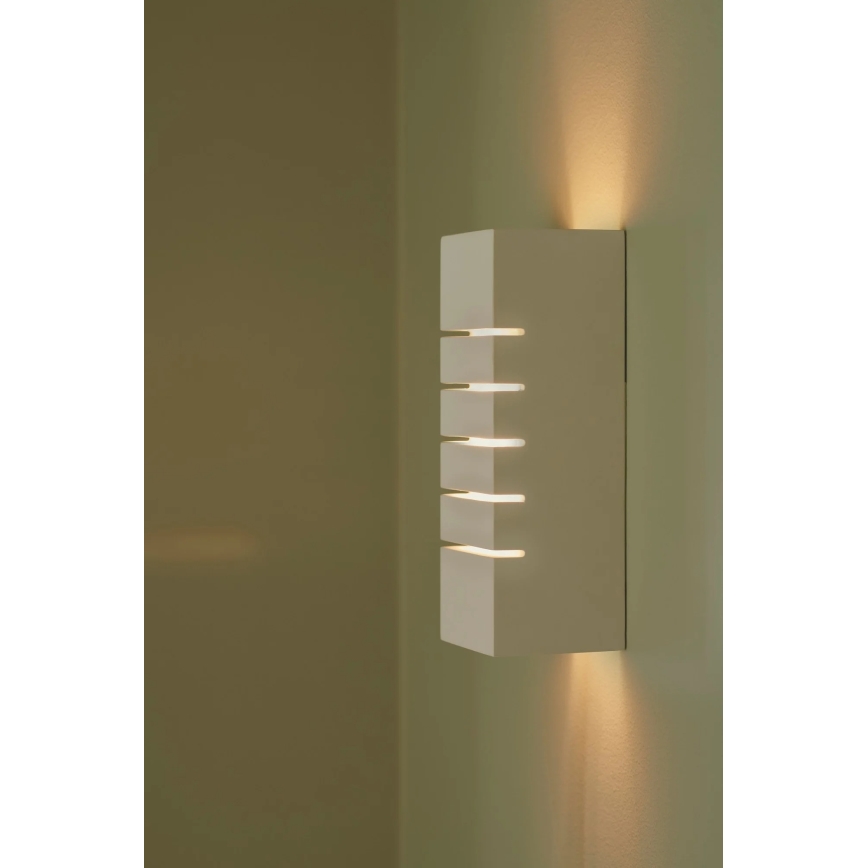 Nordlux - Επιτοίχιο φωτιστικό LANCIO 1xG9/5W/230V λευκό