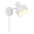 Nordlux - Επιτοίχιο φωτιστικό MATIS 1xE27/15W/230V λευκό
