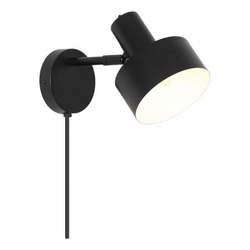 Nordlux - Επιτοίχιο φωτιστικό MATIS 1xE27/15W/230V μαύρο