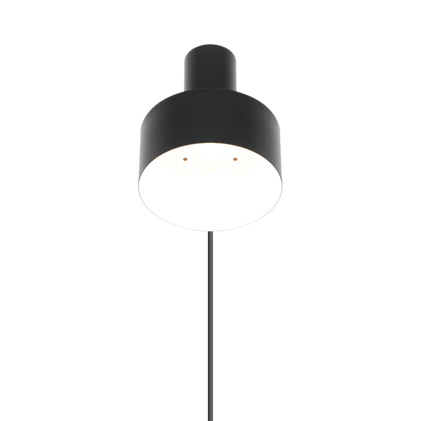 Nordlux - Επιτοίχιο φωτιστικό MATIS 1xE27/15W/230V μαύρο