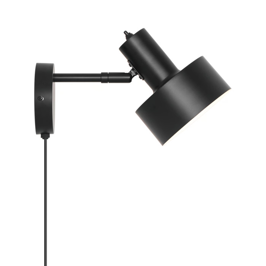 Nordlux - Επιτοίχιο φωτιστικό MATIS 1xE27/15W/230V μαύρο
