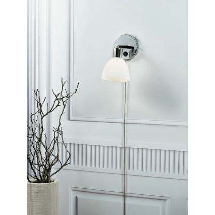 Nordlux - Επιτοίχιο φωτιστικό RAY 1xE14/25W/230V λευκό