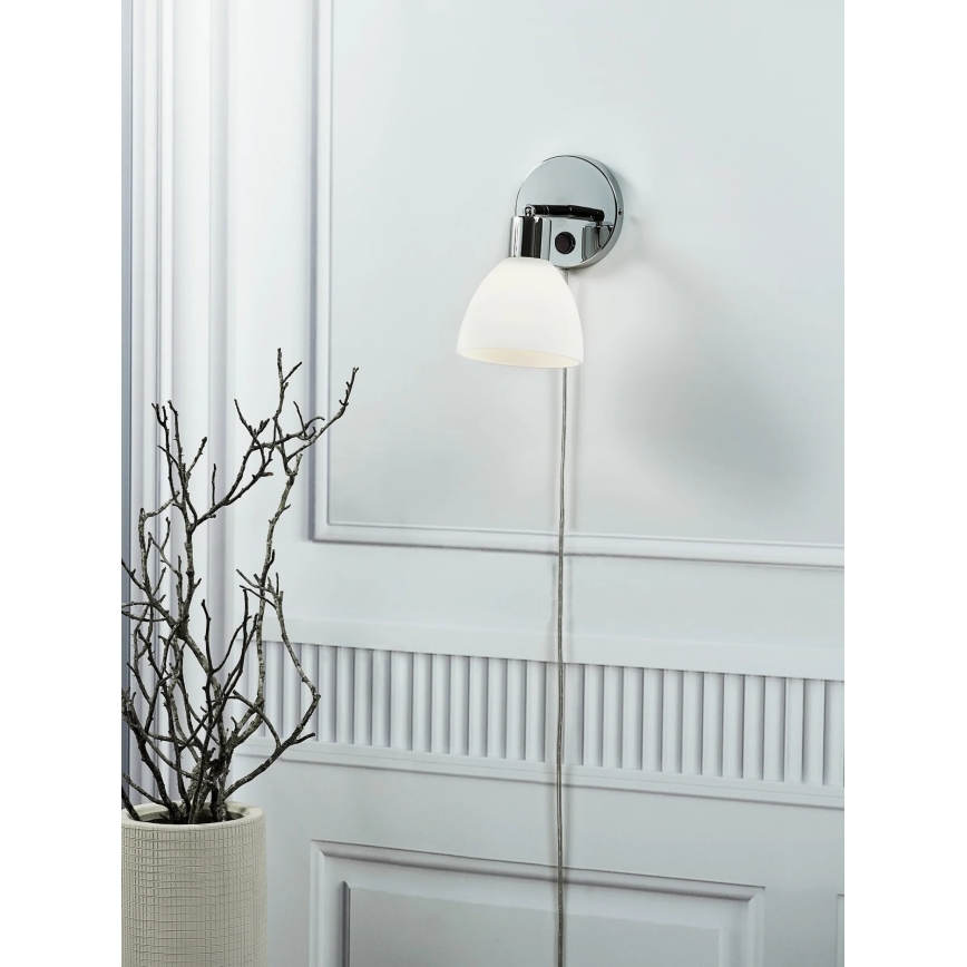 Nordlux - Επιτοίχιο φωτιστικό RAY 1xE14/25W/230V λευκό