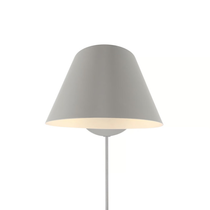 Nordlux - Επιτοίχιο φωτιστικό STAY 1xE27/60W/230V γκρι