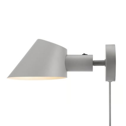 Nordlux - Επιτοίχιο φωτιστικό STAY 1xE27/60W/230V γκρι