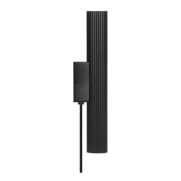Nordlux - Επιτοίχιο φωτιστικό VICO 2xGU10/5W/230V μαύρο