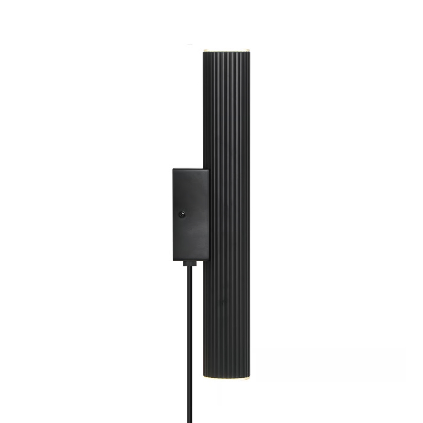Nordlux - Επιτοίχιο φωτιστικό VICO 2xGU10/5W/230V μαύρο
