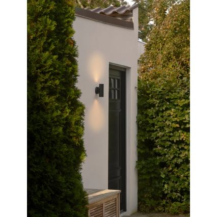Nordlux - Επιτοίχιο φωτιστικό εξωτερικού χώρου ARTILUS 2xGU10/25W/230V IP54
