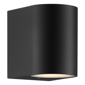 Nordlux - Επιτοίχιο φωτιστικό εξωτερικού χώρου DION 1xGU10/25W/230V IP44 μαύρο